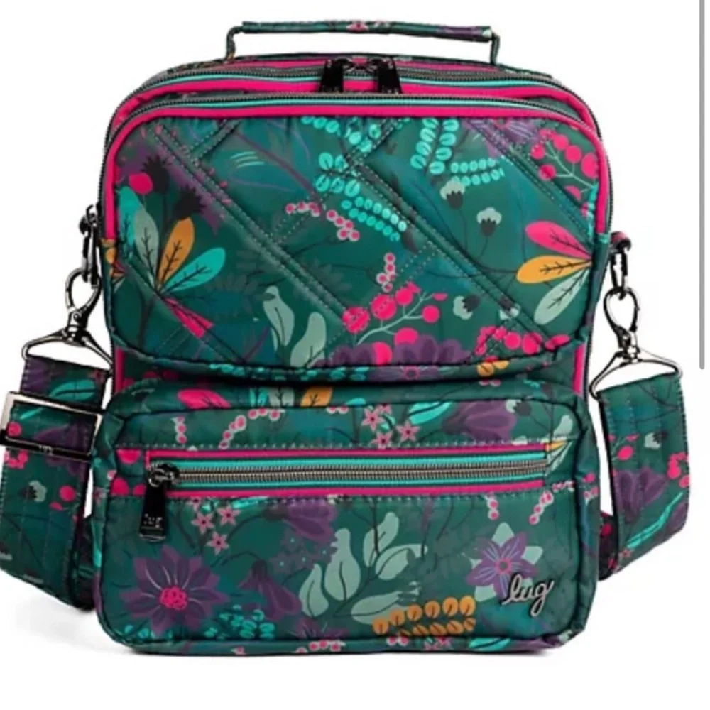 Lug Wrangler Crossbody Bag Evermore Flora - Picture 3 of 17